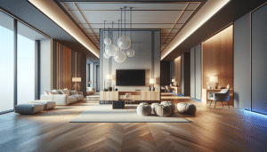 modern minimalist living room