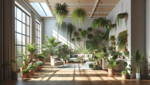 indoor plants home transformation